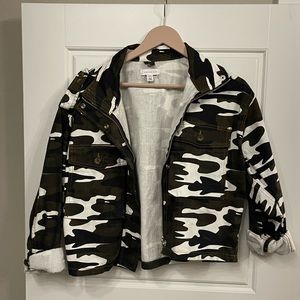 Top Shop Camo Jacket